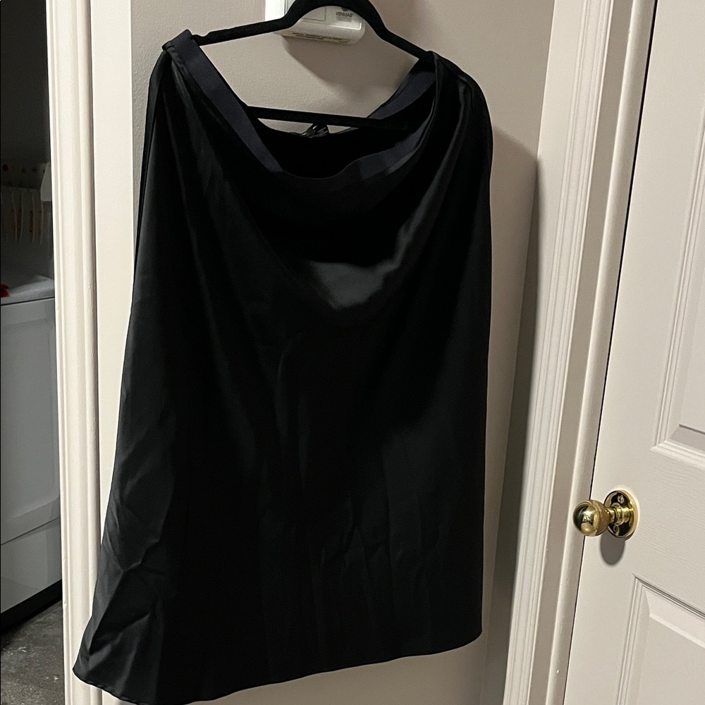 #42.RACHEL Rachel Roy Black A-Line Skirt